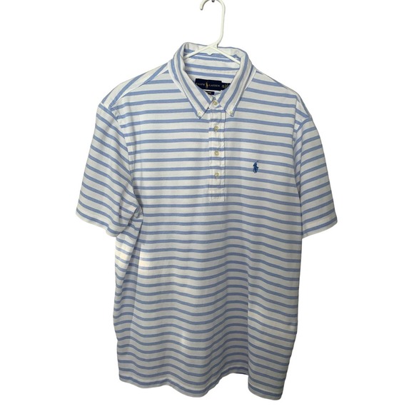 Ralph Lauren Other - Ralph Lauren XXL TGG mens knit Oxford blue /striped